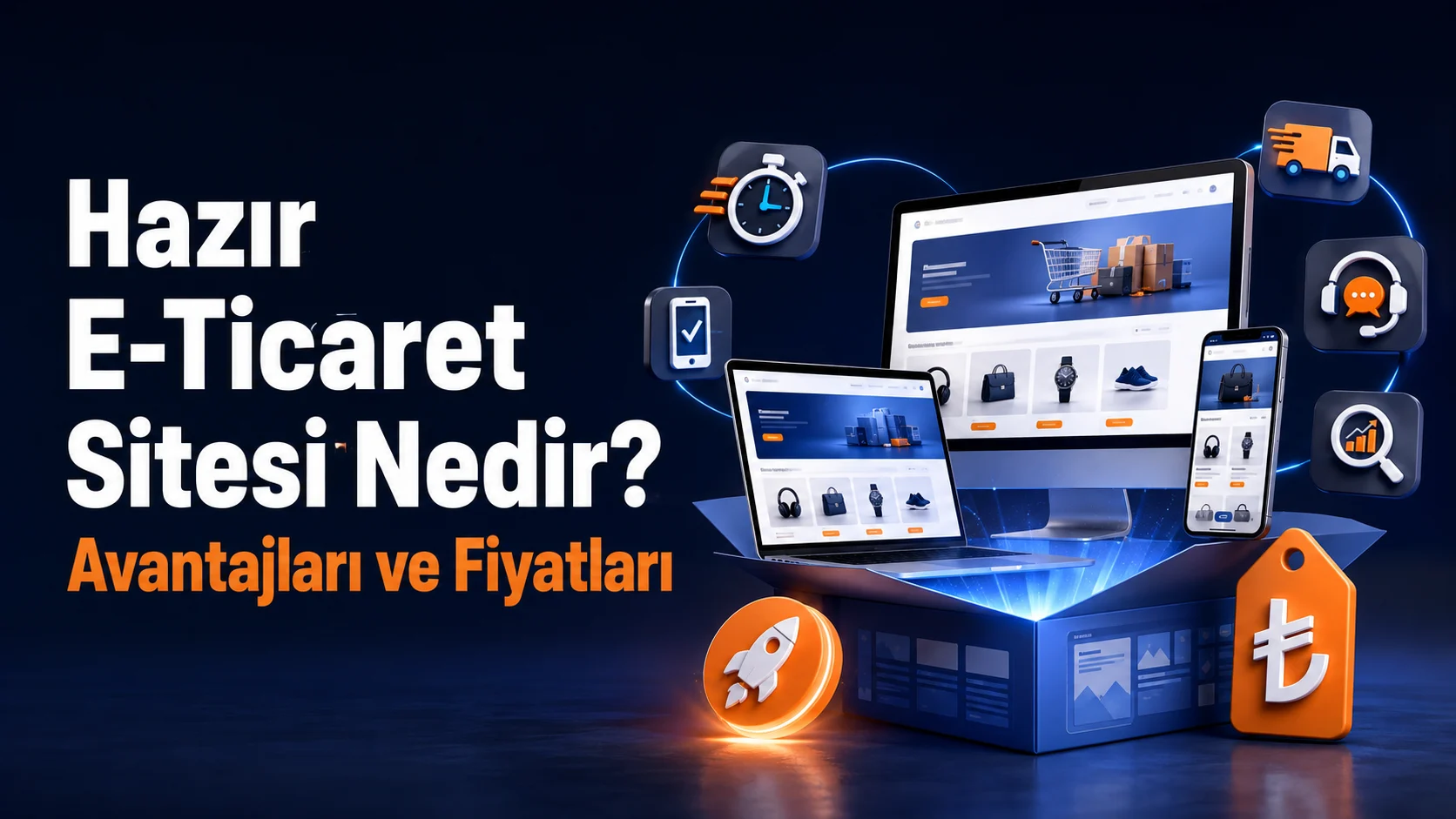 Hazır E-Ticaret Sitesi Nedir? Avantajları ve Fiyatları
