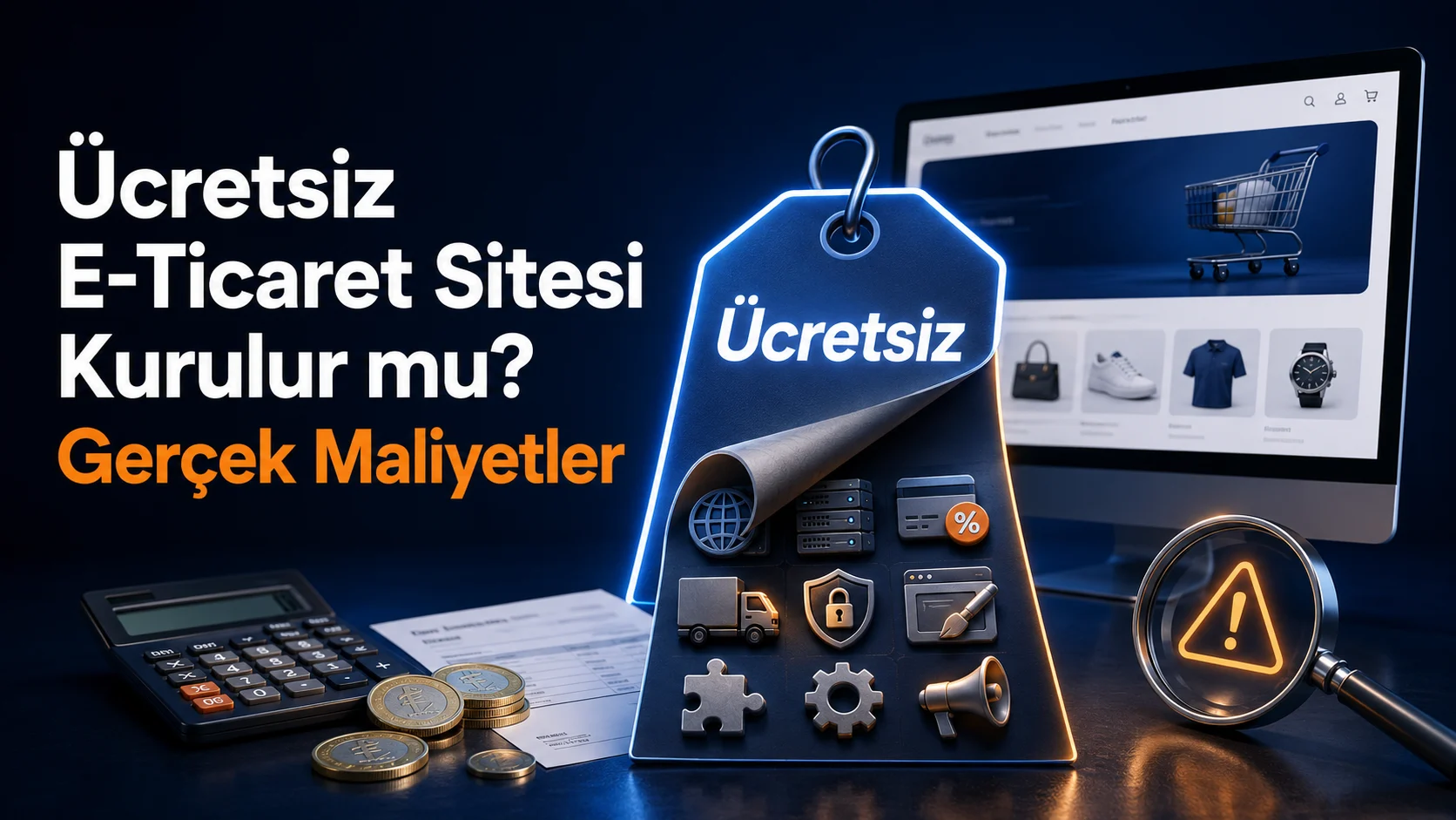 Ücretsiz E-Ticaret Sitesi Kurulur mu? Gerçek Maliyetler